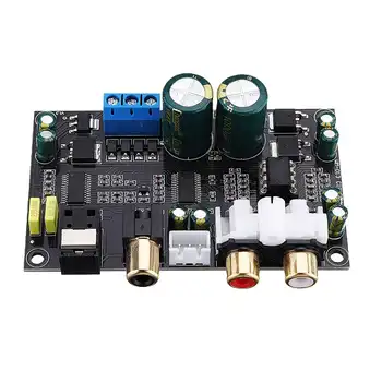 

DAC Decode Board CS8416 CS4398 Digital Interface Optical Coaxial Audio Decoder HiFi DAC SPDIF Support 24Bit 192Khz AC 12V