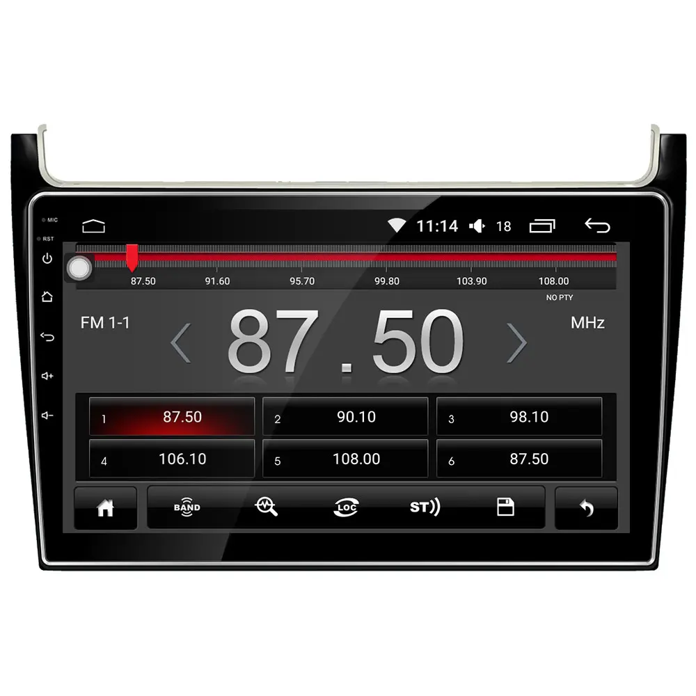 10," ips 4G DSP Carplay Android 8 Восьмиядерный 4 Гб ОЗУ 64 Гб ПЗУ BT автомобильный dvd-плеер радио gps ГЛОНАСС для Volkswagen Polo