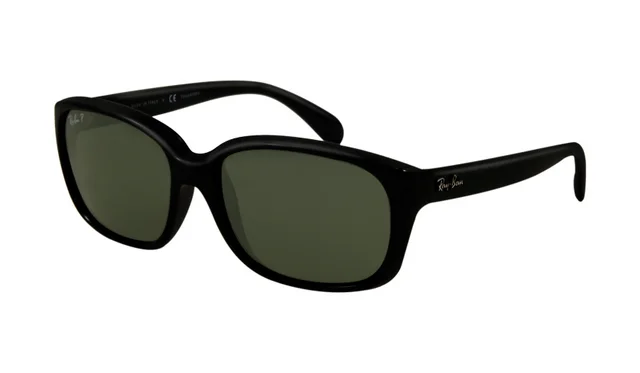 Бренд RayBan RB4161 Квадратные Солнцезащитные очки для женщин поляризационные UV400 Защита от солнца Ретро оправа для очков De Sol - Цвет: RB4161-1