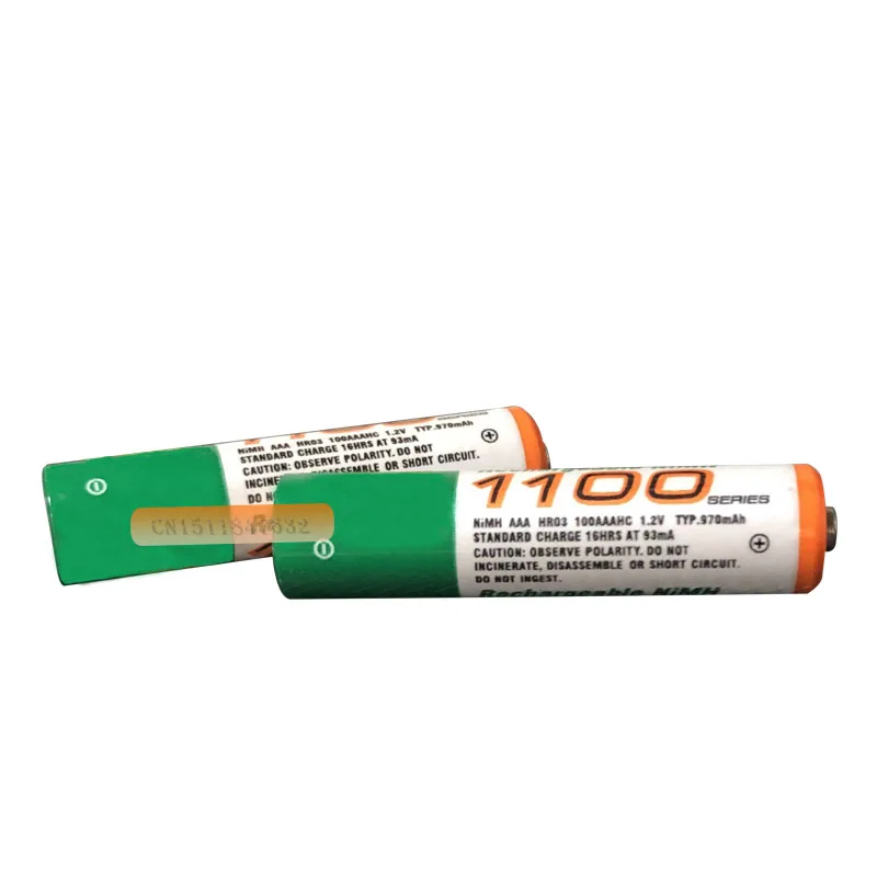 12 шт./лот, AAA 1,2 V Ni-MH аккумуляторная батарея 1100mah