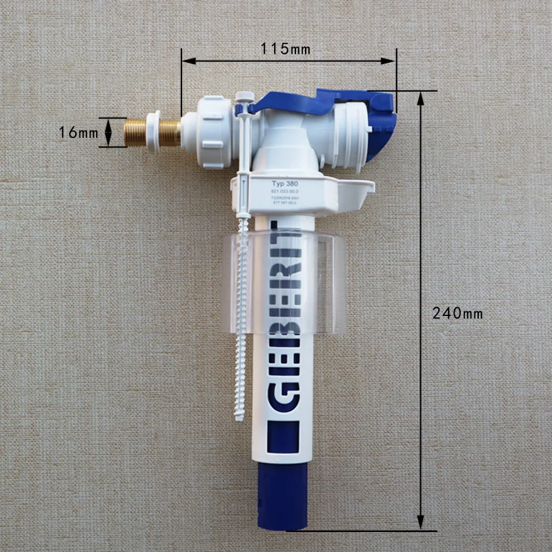 Toilet Inlet Valve Side Entry Cistern Fittings Adjustable Float Filling Valves G3/8" G1/2" Bathroom Fixture Replacement Parts float valve inlet valve toilet tank filling valve toilet fill valve