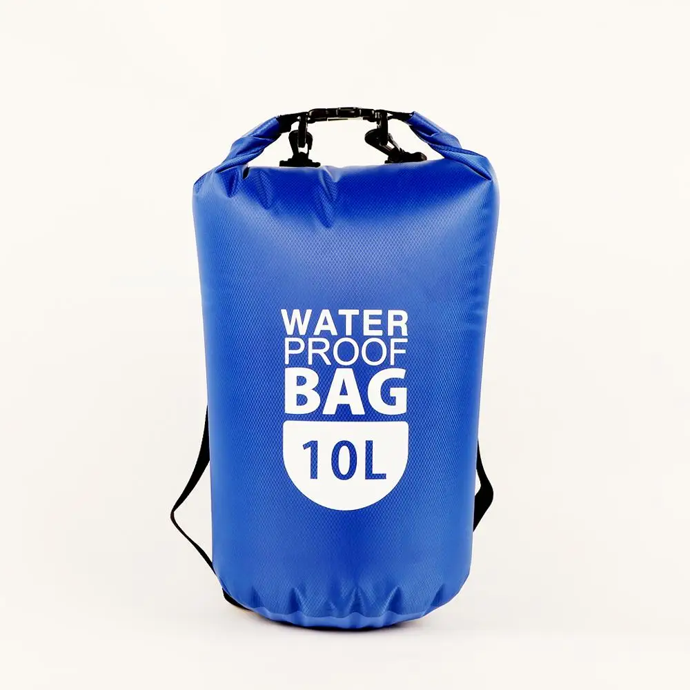 Blue 10L Перспективная 2L 10L 20L сухая Водонепроницаемая пляжная сумка для плавания ming сумка для воды Drybag для герметичной водонепроницаемой плавания сумка для серфинга - Цвет: Blue 10L