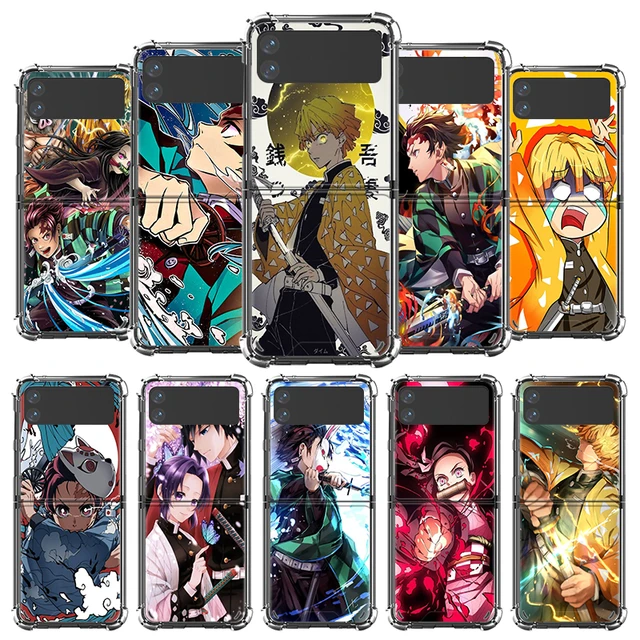 Funda Samsung Galaxy Z Flip 3 5g  Z Flip 3 Anime Cell Phone Case - Anime  Cell Phone - Aliexpress