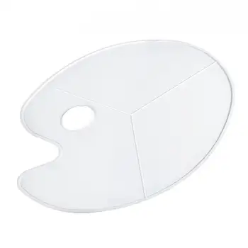 

Simple Stylish Color Palette Oval Shape Water Painting Pigments Board Tool Drawing Art Tool r20