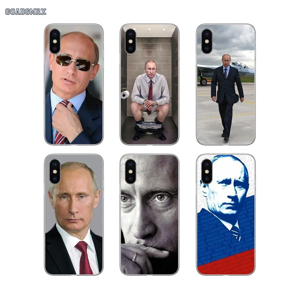 Россия в. В. Путиным для iPhone 11 X XR XS Pro MAX 4 4s 5 5S SE 5C 6 6S 7 8 Plus мягкие прозрачные чехлы |