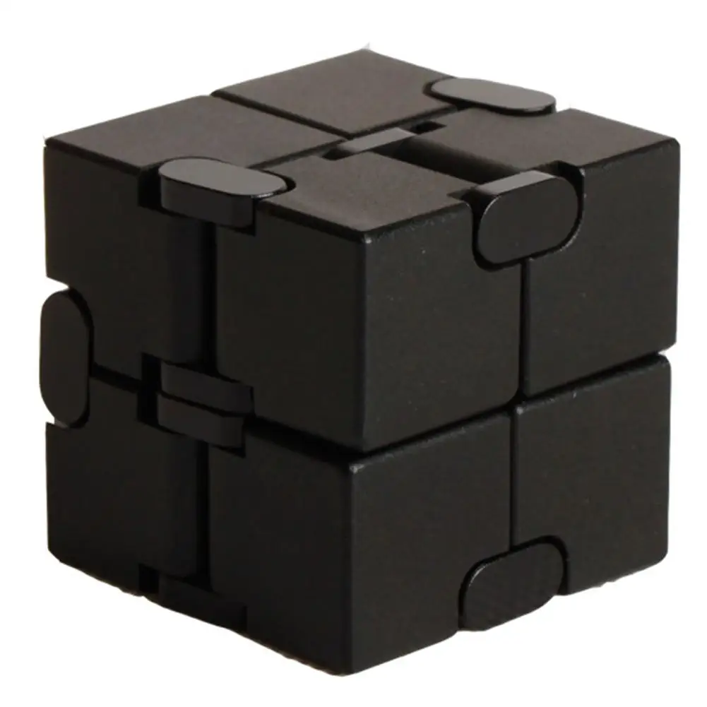 Black peony MeterMall неограниченный куб алюминиевый сплав уменьшенное давление карманная игрушка - Цвет: Black peony