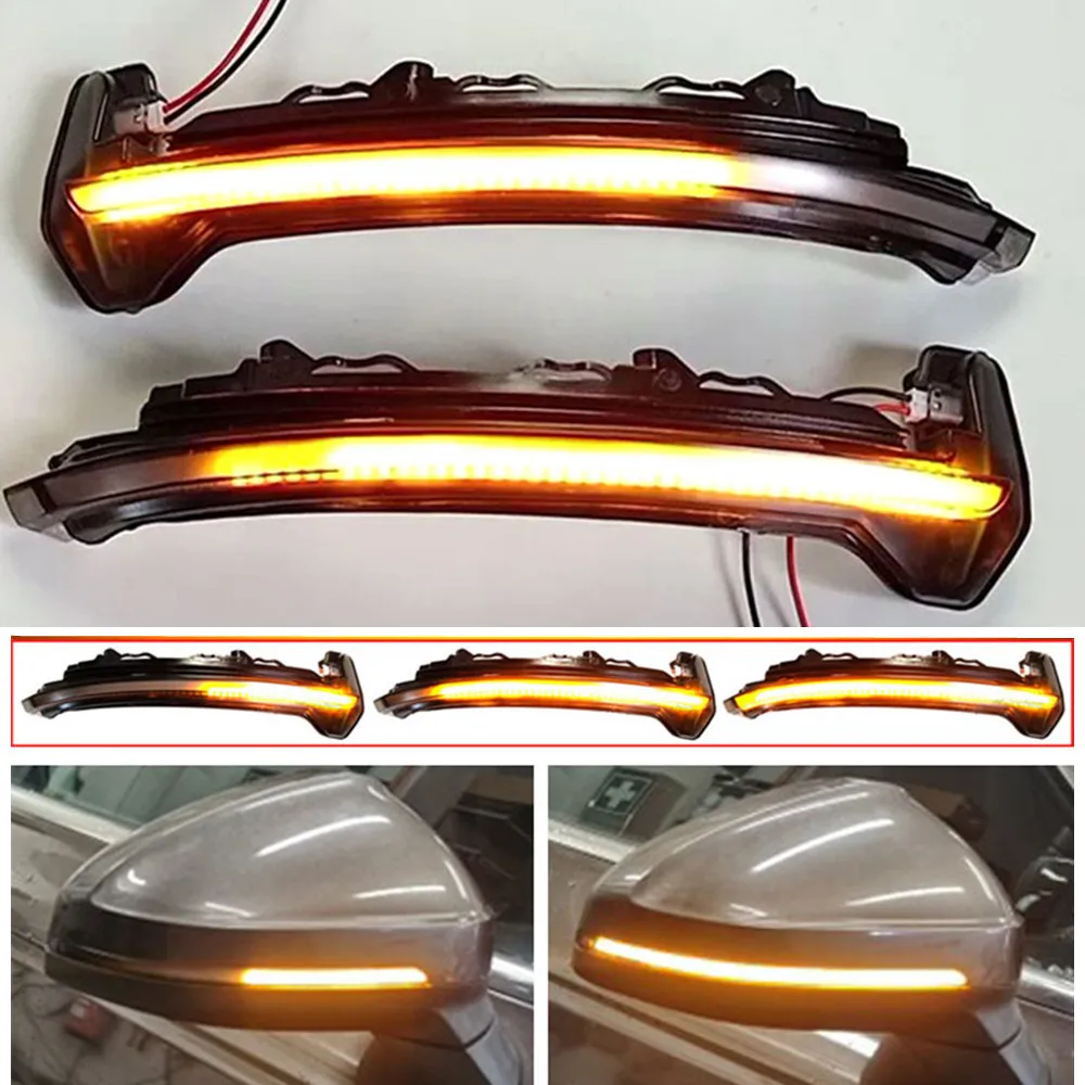 Per Audi Tt Tts Tt Rs Mk3 8S 2015-2020 R8 2016- 2020 Led Indicatore Di Direzione Dinamico Indicatore Di Specchio Laterale Luce Sequenziale