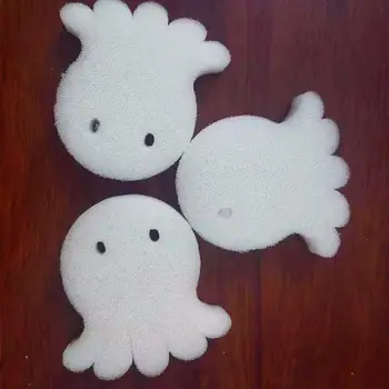 

10Pcs Filter Sponge Oil Absorbing Sponge Filting Sponge Octopus Shaped Sponge for Grease Filter Swimming Pool Oil