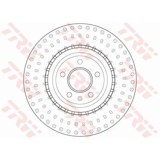 Диск тормозной передний Audi A4/A5/A6/A7/Q5 1.8-4.2TFSi/TDi 07 T