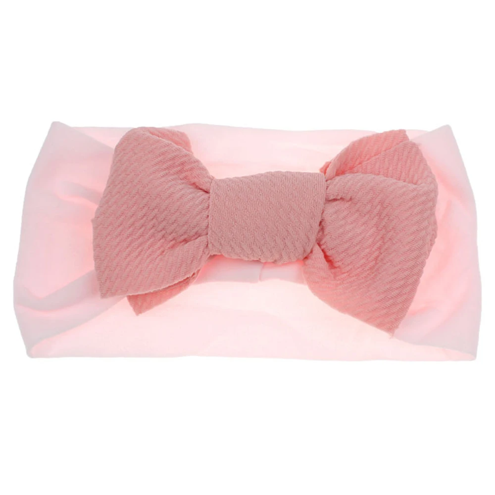 10Colors Lovely Big Bow Headbands Hair Bands For Baby Girls Children Head Wraps Hair Accessories