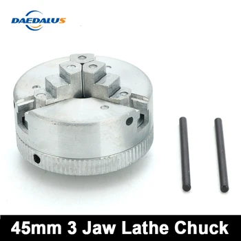 

CNC Brand New 3" 3 Jaw Lathe Chuck 45mm Manual Chuck Self-Centering Mini Lathe Parts Diy Metal Lathe Accessories