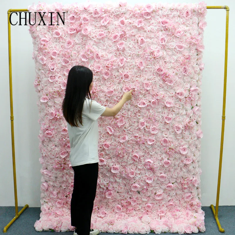 200*60cm Large Size Flower Wall Whole Piece Flower Wall Artificial