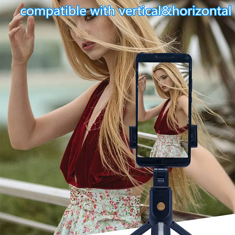 New K10 Bluetooth Selfie Stick Remote Tripod Mobile Universal Live Camera Artifact Multifunction selfie stick