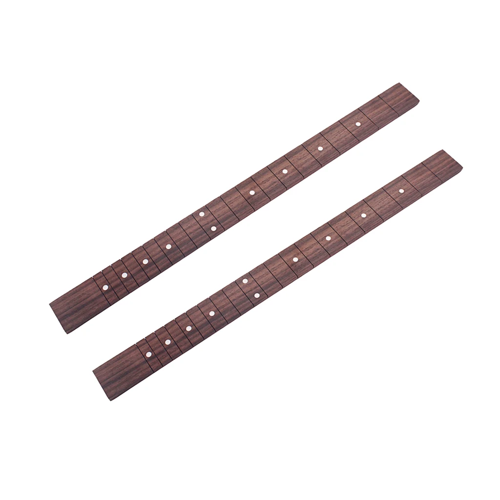 2pcs Rosewood Fingerboard Fretboard for Cigar Box Guitar Length 510mm