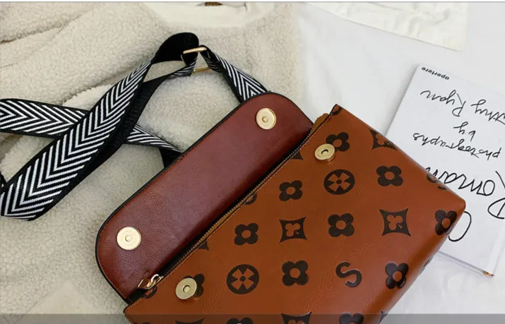 Мягкая кожаная женская сумка-мессенджер Повседневная сумка через плечо ...