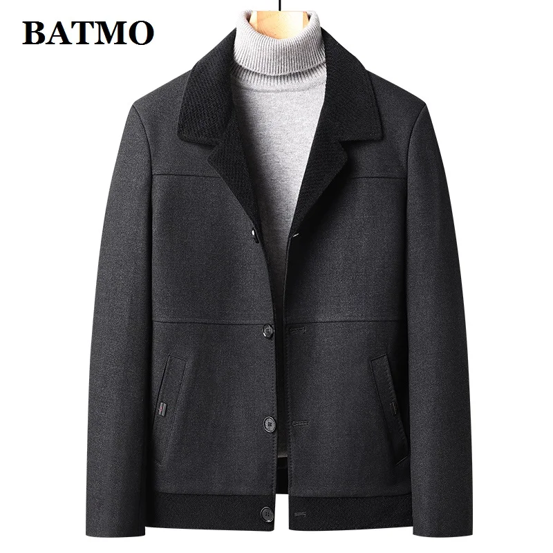 

Мужские шерстяные куртки BATMO, большие размеры, 2021, L-8XL, Осень-зима, 2122