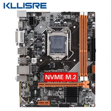 Kllisre B75 desktop motherboard M.2 LGA1155 para i3 i5 i7 CPU suporte de memória ddr3
