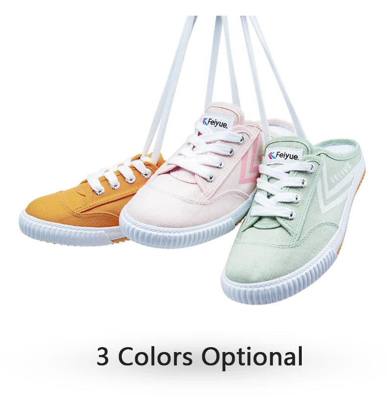 Feiyue/2122 г. Парусиновая обувь мужская женская обувь полусапожки вулканизированные кеды Удобная Нескользящая прочная обувь