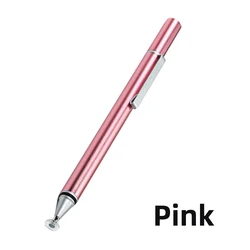 Enhanced Universal Stylus Pen with Replacement Tips (Pink stylus pen)