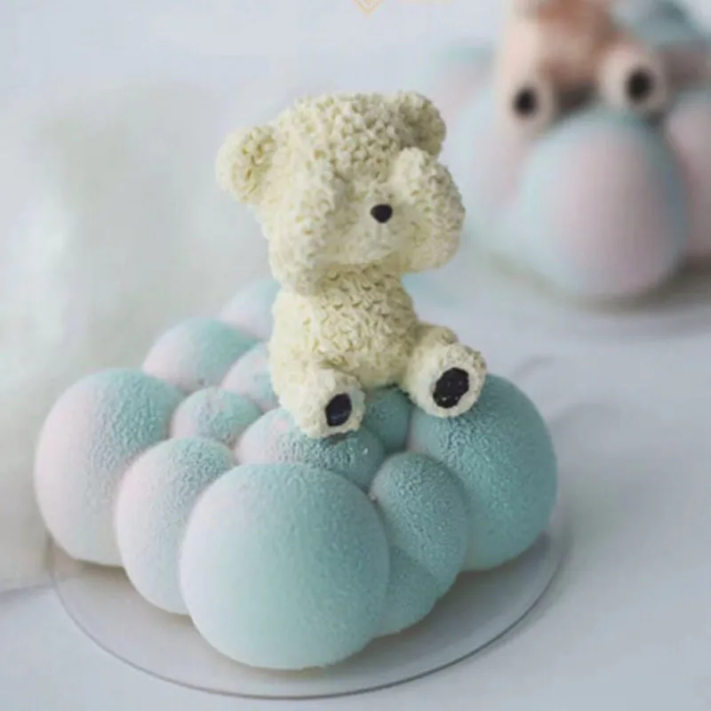 

French Sweet Pastry Mousse Cake Xiangyun Cake Mold Cloud Bubble Mousse Cake Baking Tool