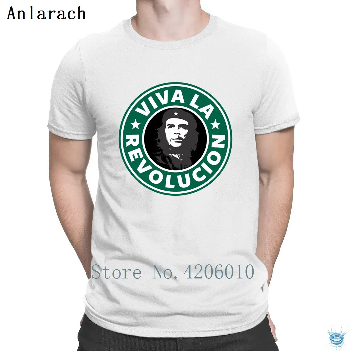 Che Viva La Revolucion футболки Дешевые брендовые классические мужские футболки с круглым вырезом в стиле хип-хоп