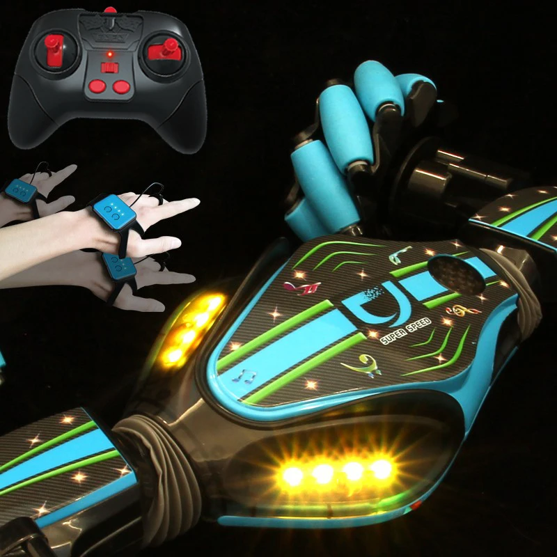 

Gesture Control Stunt Car Gesture Induction Twisting Off-Road RC Car Light Music RC Drift Dancing Side Vehicle Toy Gift for Kids