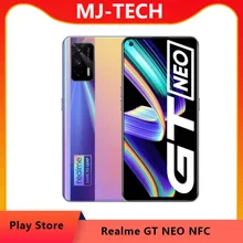 realme GT Neo Flash version  5G Mobile Phone Dimensity 1200 Octa Core 6.43"120Hz Super AMOLED 50W Fast Charge 64MP WIFI6 NFC