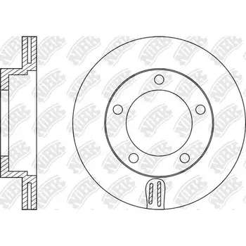 

Disc brake (front) MI Canter FB511/FE517/537/93-99 FE637