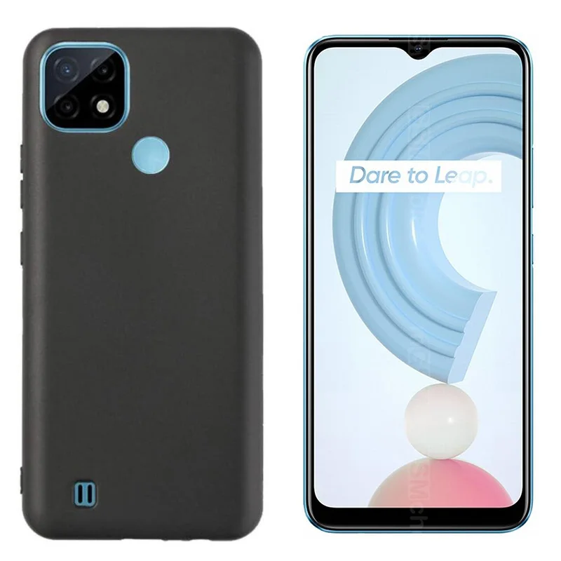 Funda de silicona suave transparente para teléfono OPPO Realme C21 Realmi C 21 21C, carcasa trasera de TPU para OPPO Realme C21