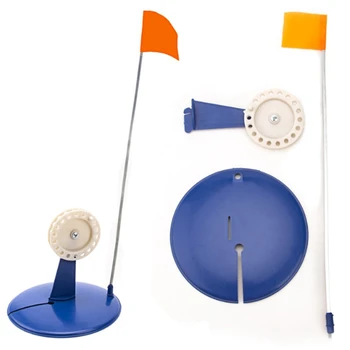 

4Pcs Fishing Rod Winter Fishing Ice Fishing Rod Floating Water Automatic Ice Fishing Winter Fishing Flag Ordinary Style