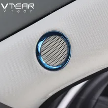 Для мазда сх5 Mazda CX-5 динамик звуковое кольцо накладка из нержавеющей стали украшения интерьера молдинги аксессуары,автотовары,наклейки на авто