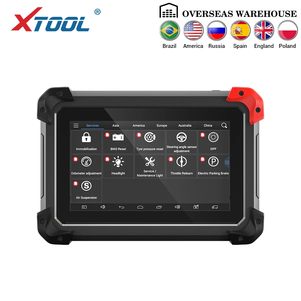 Диагностический инструмент XTOOL EZ400pro OBD2 сканер автомобильный считыватель кодов