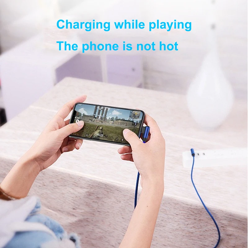 Usb Тип C 90 градусов Тип C кабель для быстрой зарядки для samsung Примечание 10 S9 Plus Oneplus 6t подходит для устройств Redmi Note 7 8 Kabel Typu C Usbc кабель для передачи данных