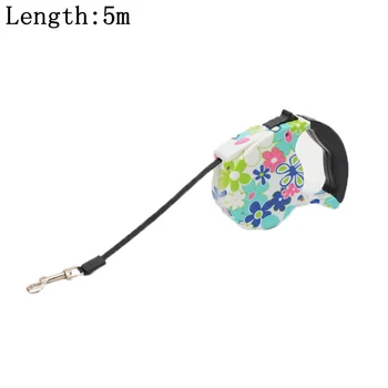 

Colourful Pets Dog Leash Durable Nylon Extending Puppy Walking Running Cats Leads Automatic Retractable Reflective Tape