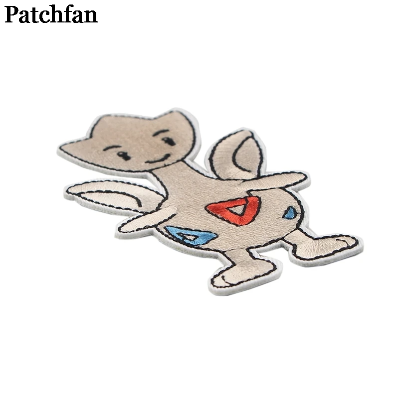 20 шт./партия, Patchfan Togepi, мультяшная железная нашивка, одежда с вышивкой, лоскутное шитье, аниме, индивидуальные нашивки,, A2275