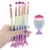 Набор Кистей Для Макияжа Natural Tool Mermai Pencil Cosmetics Foundation Artist Mermaid Highlighter Face Set Of Bronzer Eyeshadow Lip