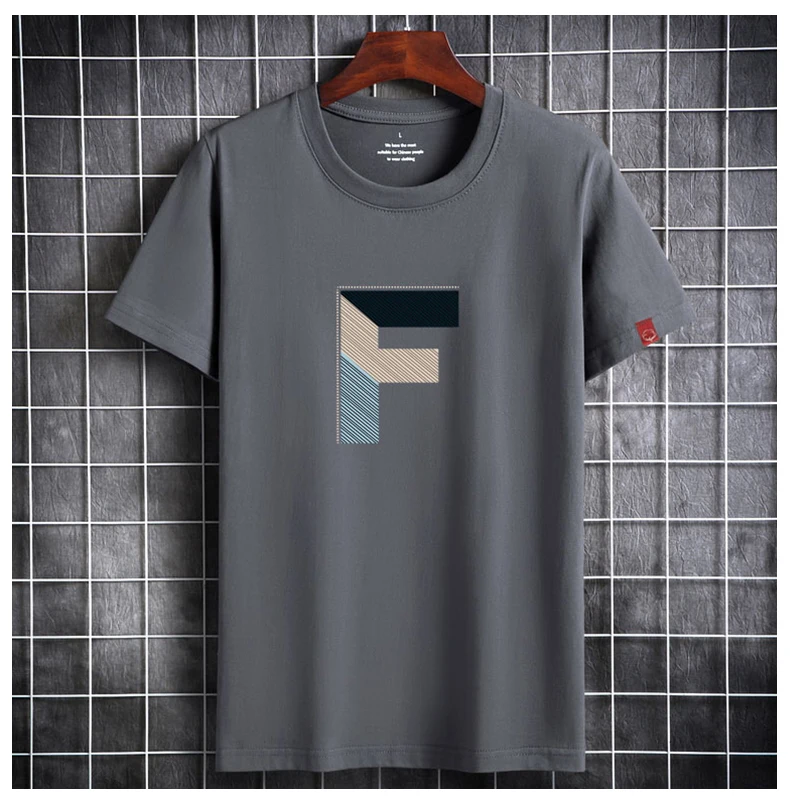 2022 Summer Men T-shirt Short Sleeve Round Neck Streetwear Party Tops Trendy Casual Increase Male Tshirts Gym Slim Fitness Tees