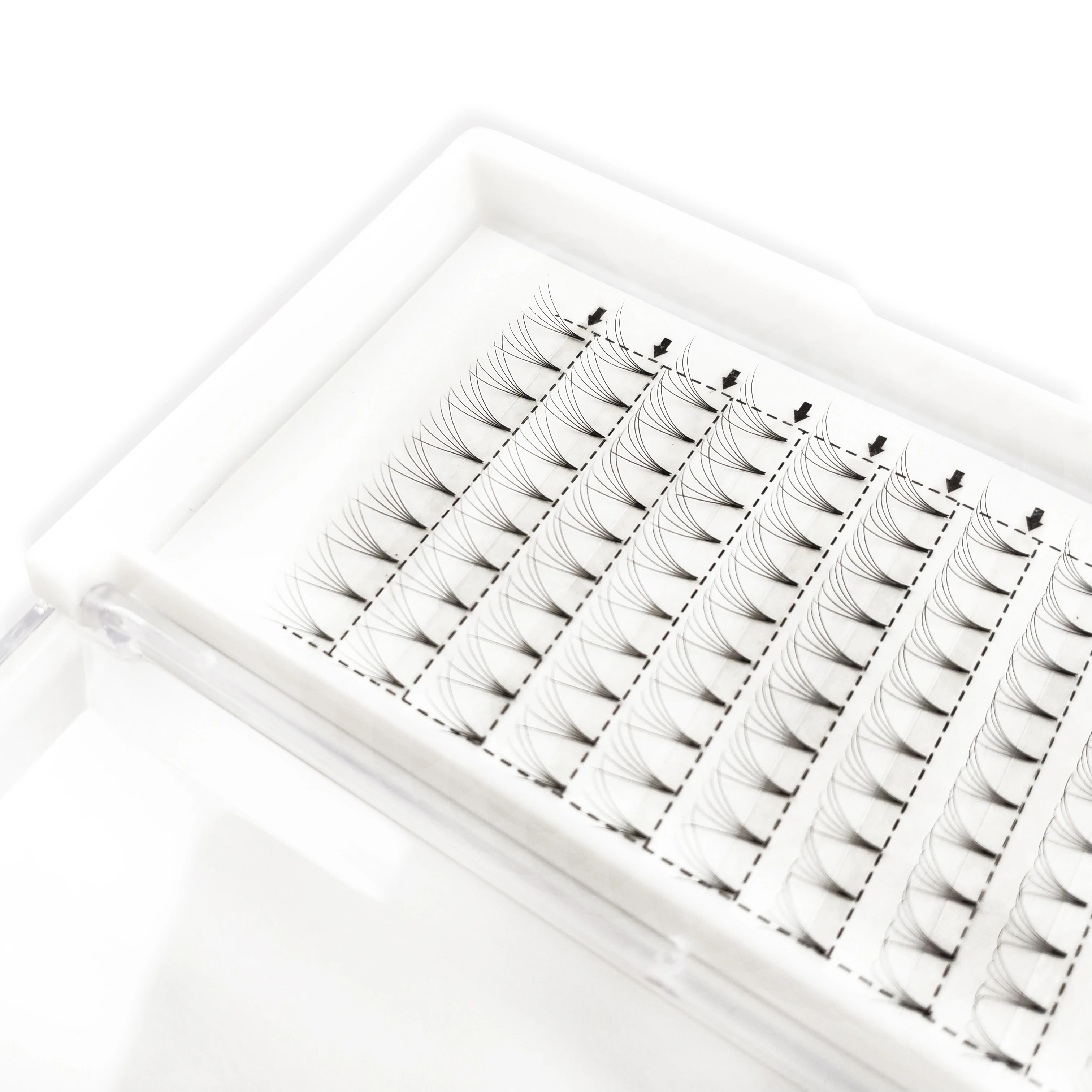 Lingxian Store Beauty Premade Fans Lash Russian False Eyelashes Volume Lash Extensions Makeup Eyelash Clusters Beauty Makeup