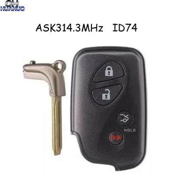 

Smart Card -US（3+1）button ASK314.3MHz ID74-3370 Use for Lexus ES350 IS250 IS350 GS350 LSC LS600H-US01 2007-2013