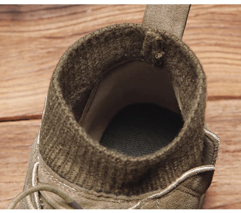 super style man Martin boots cool British style men casual cotton boots classic high tube men casual boots botas hombre
