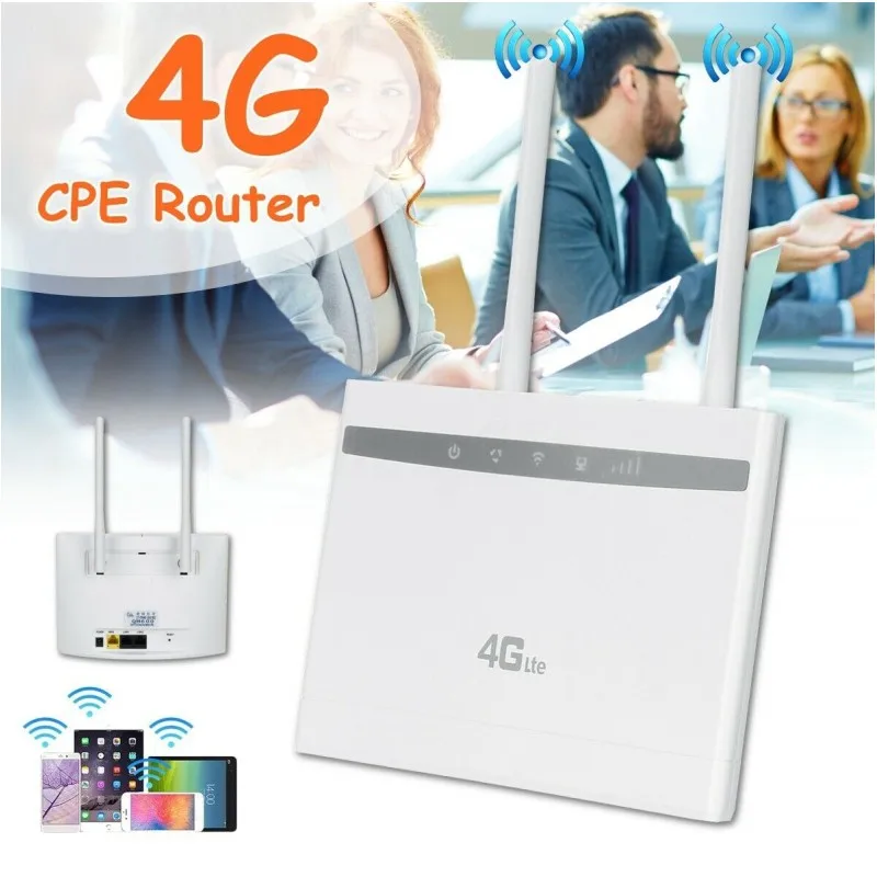 

Разблокированный Wi-Fi роутер 4G, 300 Мбит/с, 4G LTE, CPE, Wi-Fi роутер с поддержкой порта LAN, слот для SIM-карты, беспроводной Wi-Fi роутер
