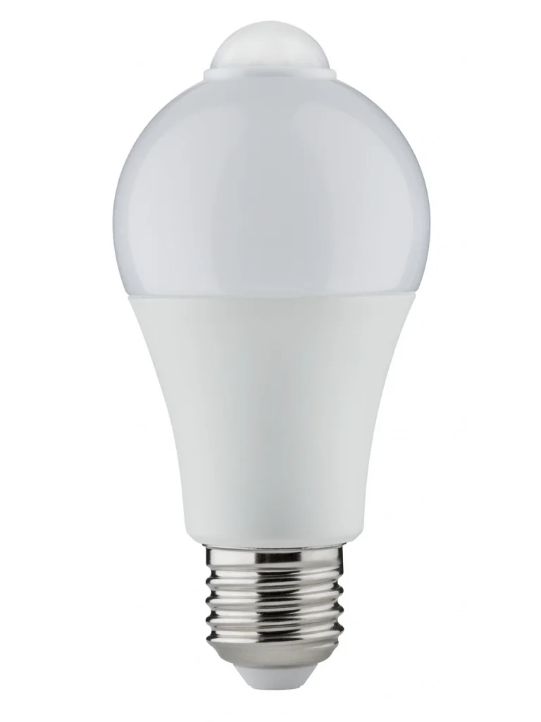 28472 Лампа LED AGL PIR SENSOR 6,5W E27 2700K