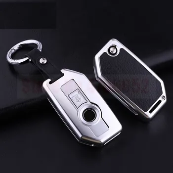 

Aluminum alloy One-click Start Remote Control Package Keyless Start Key Case Holder For BMW K1600 R1200GS R1200R R1200RT LC
