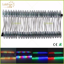 100 шт. DC5V/DC12V белый провод 12 мм WS2811 IC RGB светодиодный модуль цифровой полноцветный 3pin JST светодиодный пиксельный светильник водонепроницаемый IP68