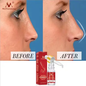 

10ML Nose Lifting Up Essence Oil Tightening Beauty Nose Care Massage Reduce Narrow Thin Nose Beauty Tool aromatherapy oil