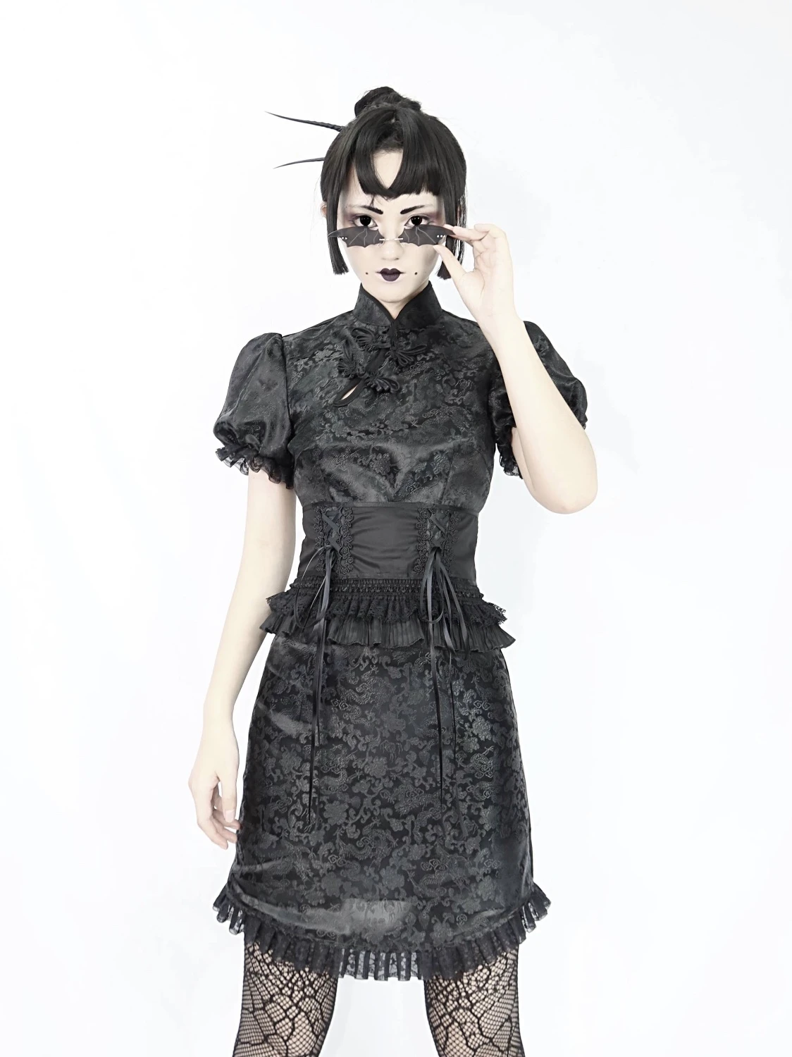 Original Design Gothic Dark Black Dragon Series