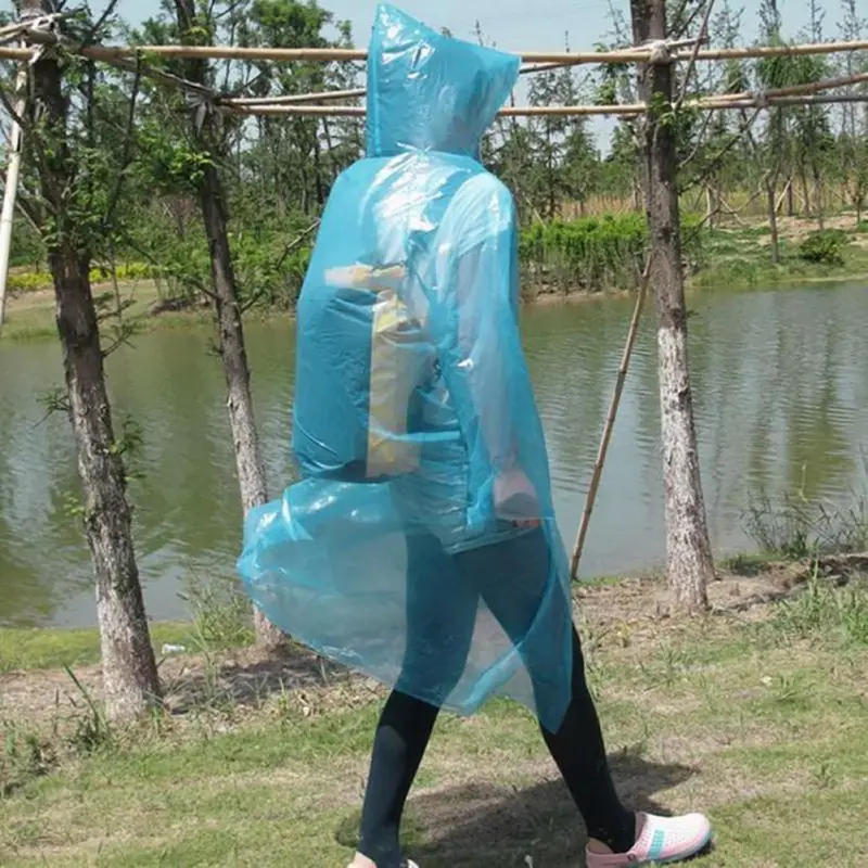 

Summer Thicken Portable Outdoor Disposable Raincoat Travel Travel Drifting Adult Disposable Raincoat Waterproof Insect Control