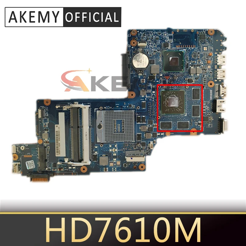 Материнская плата AKEMY H000041560 для ноутбука TOSHIBA Satellite L870 C870 HM76 17 3 экран HD7610M графика