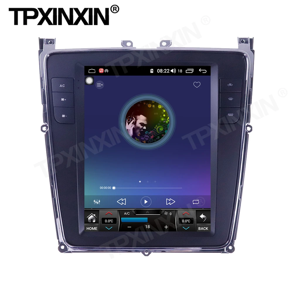 128G Tesla Screen Carplay Android Car Radio 2 Din Stereo Receiver For Bentley Continental GT Supersports Fly Spur GPS Audio Unit