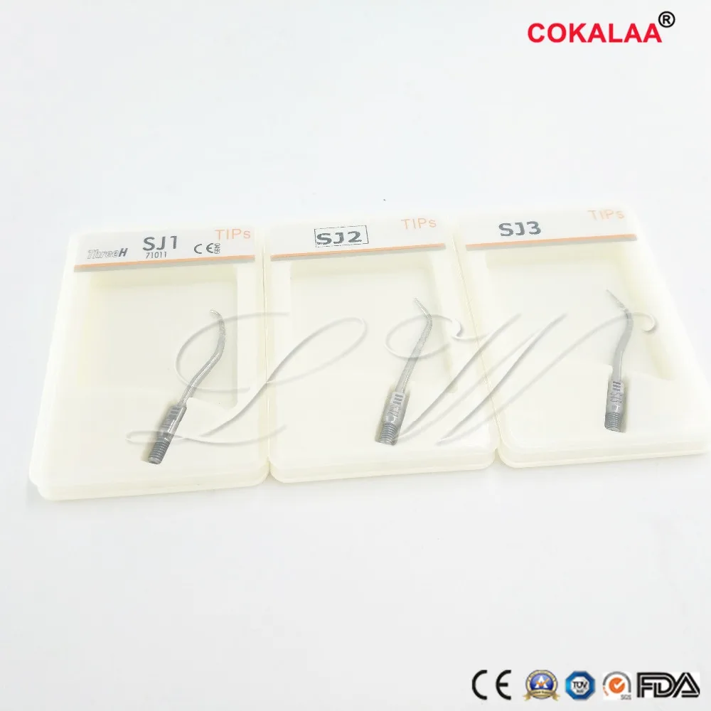 1 set New dental NSK pneumatic scaler full function cleaning needle work tip head S1 S2 S3